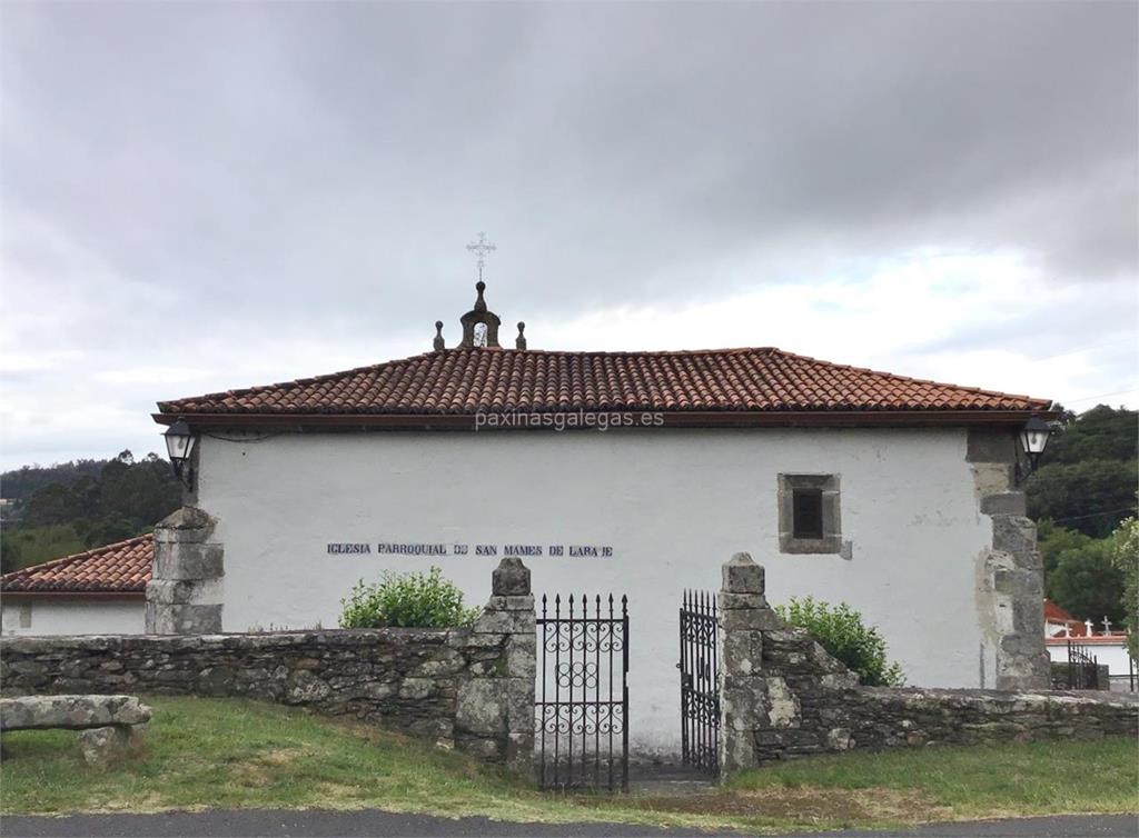 imagen principal Parroquia y Cementerio de San Mamede de Laraxe