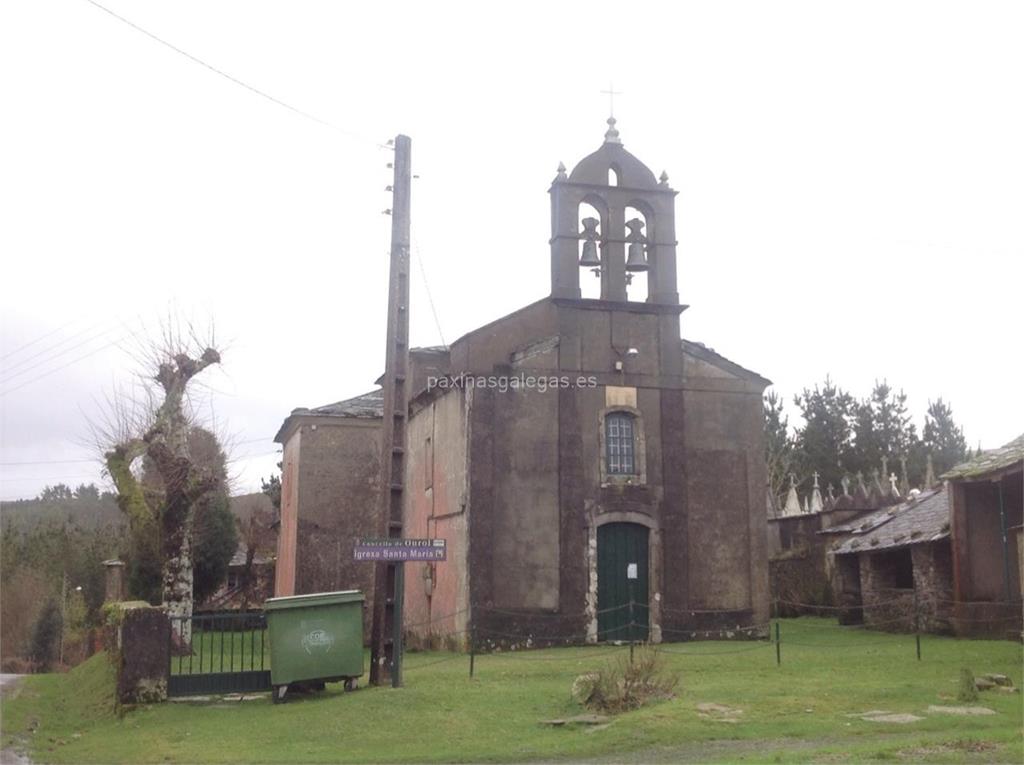 imagen principal Parroquia y Cementerio de Santa María de Sisto