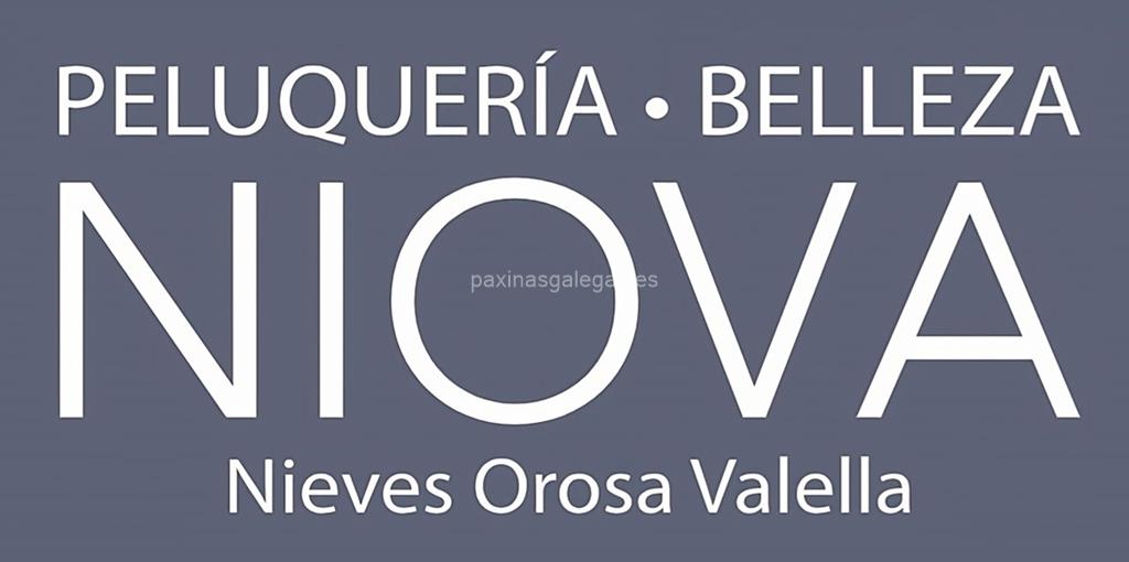 logotipo Peluquería Niova (L'Oréal)