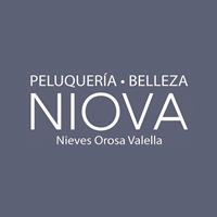 Logotipo Peluquería Niova