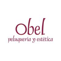Logotipo Peluquería y Estética Obel