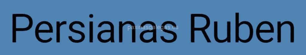 logotipo Persianas Rubén