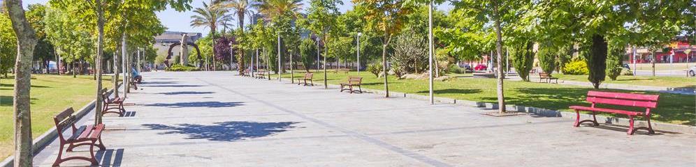 Plazas, jardines y parques en provincia Ourense