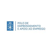 Logotipo Polo de Emprendemento en Coristanco