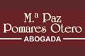 logotipo Pomares Otero, Mª Paz