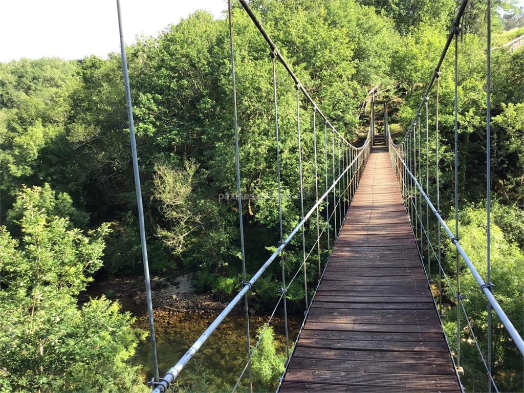 imagen principal Puente Colgante de Calvelo