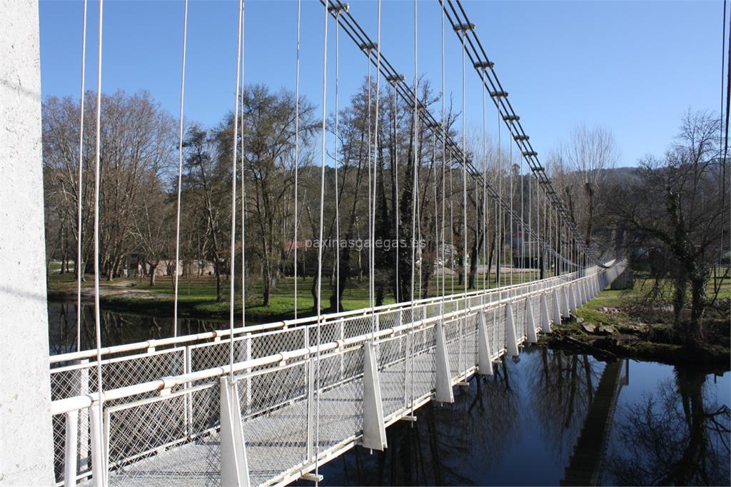 imagen principal Puente Colgante de Leiro