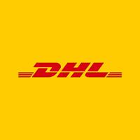 Logotipo Punto de Recogida DHL Express (Ecomensajería Pedaleando)