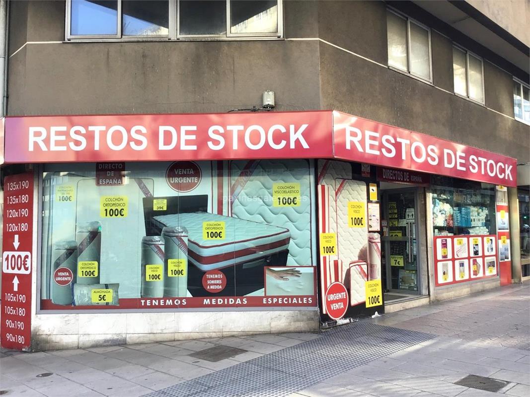 Debe Paralizar Inclinarse Colchones Restos de Stock en A Coruña (Avda. Conchiñas, 43 )