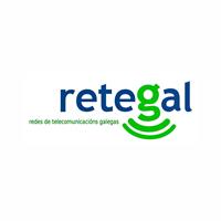 Logotipo Retegal - Redes de Telecomunicacións Galegas