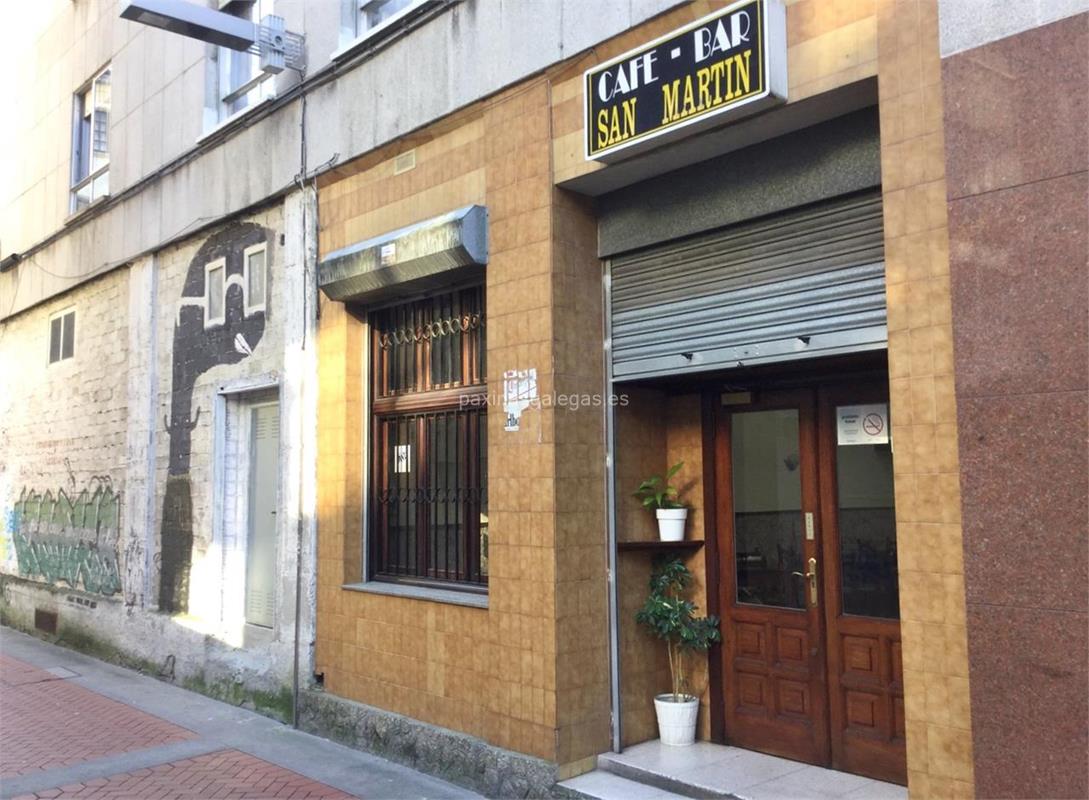 CaféBar San Martín en Pontevedra