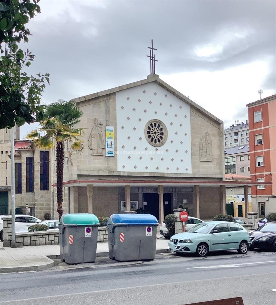 Parroquia, Iglesia San Pío X de Mariñamansa en Ourense