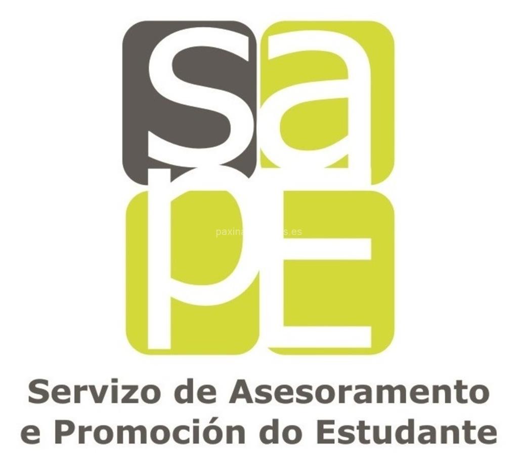 logotipo SAPE- Servizo de Asesoramento e Promoción do Estudante