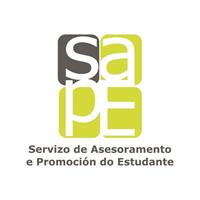 Logotipo SAPE- Servizo de Asesoramento e Promoción do Estudante