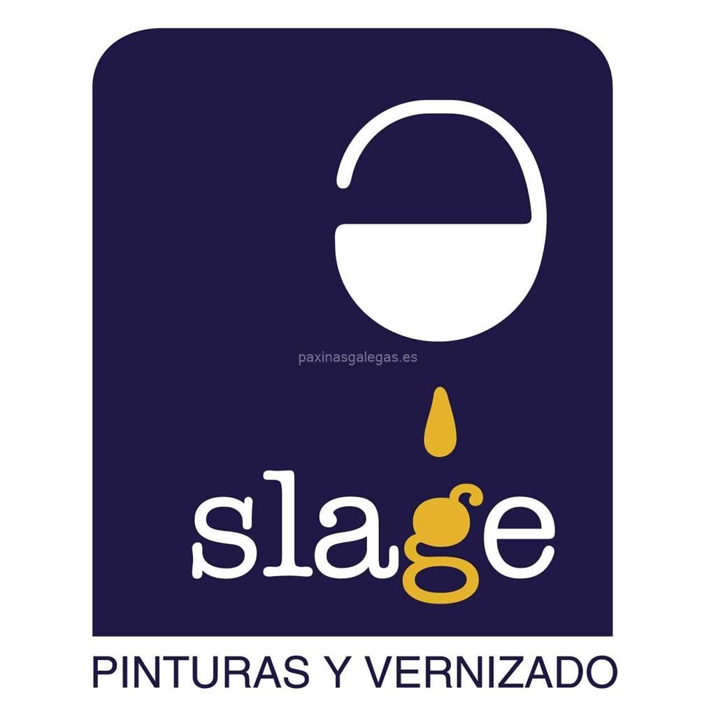 logotipo Slage Pinturas y Barnizados