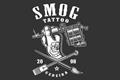 logotipo Smog Tattoo