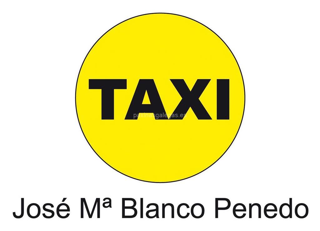 logotipo Taxi José María Blanco Penedo