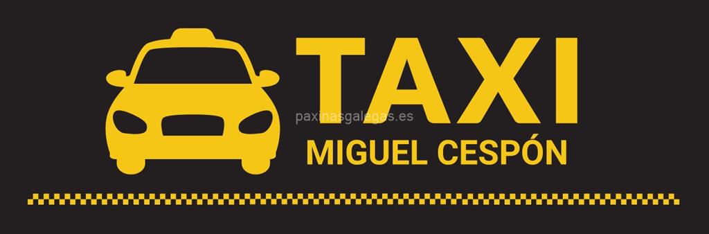 logotipo Taxi Miguel Cespón