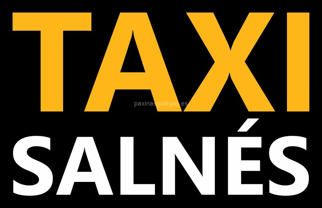 logotipo Taxi Salnés