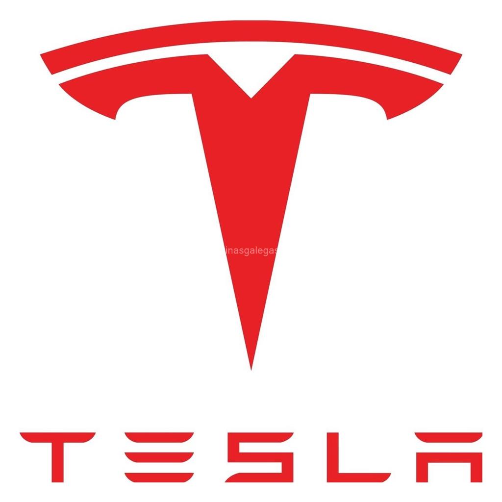 logotipo Tesla Supercharger y Otros Centro Comercial As Termas