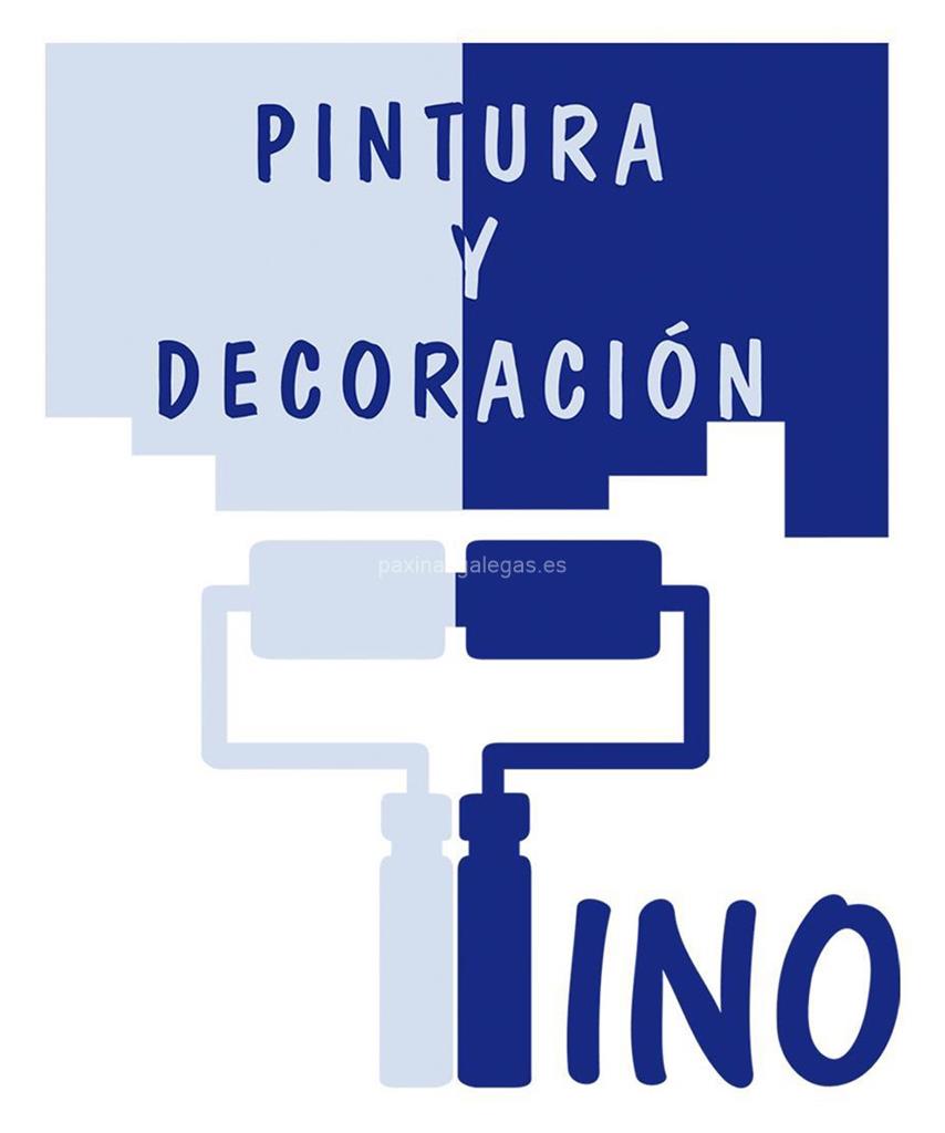 logotipo Tino Pintura y Decoración (Valentine)