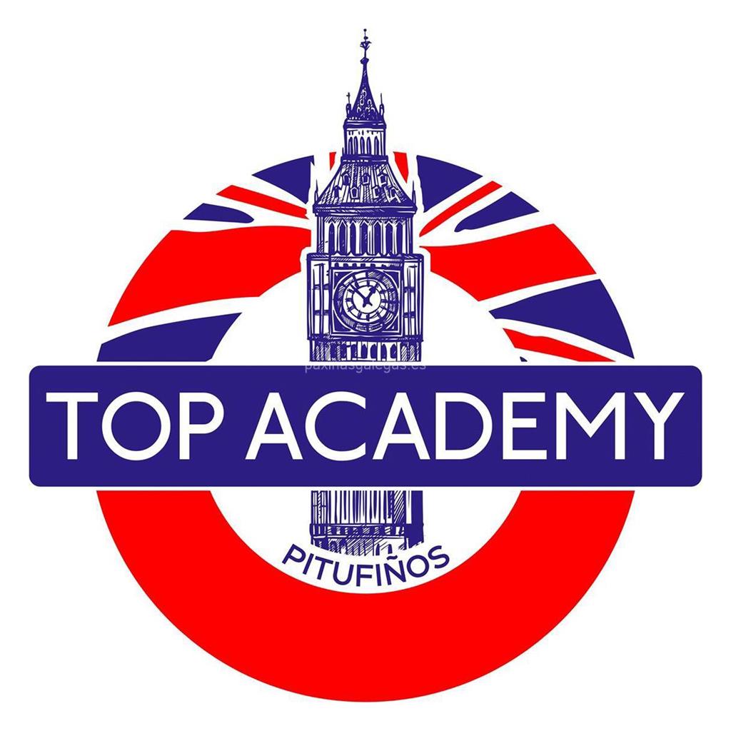logotipo Top Academy Pitufiños