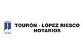 logotipo Tourón - López Riesco Notarios