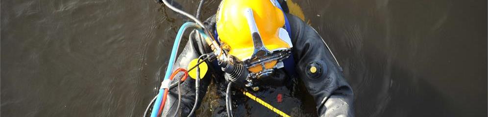 Trabajos submarinos en Galicia