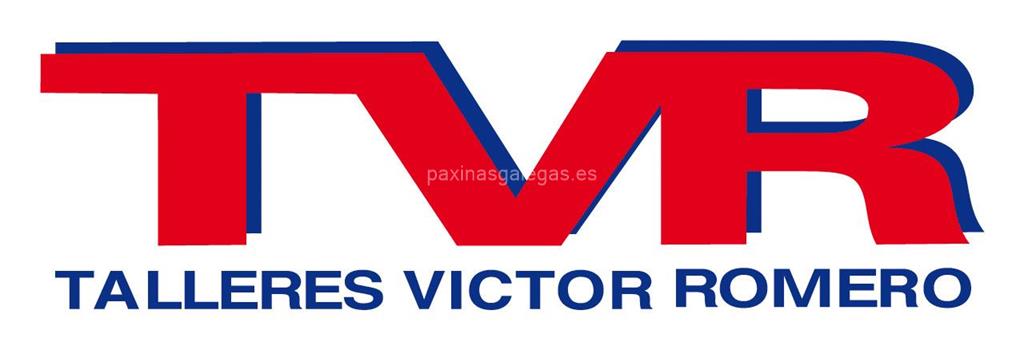 logotipo TVR - Talleres Víctor Romero