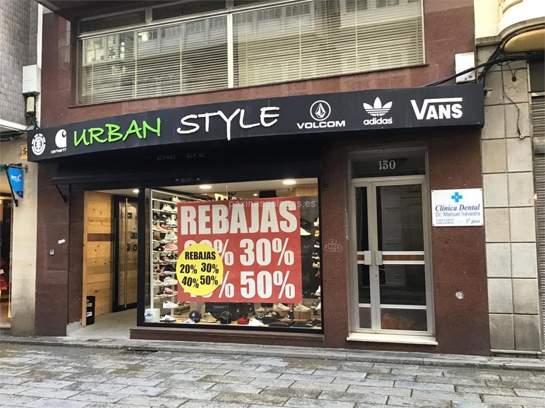 Arqueológico Plantando árboles músico Tienda de Ropa Urban Style en Ferrol