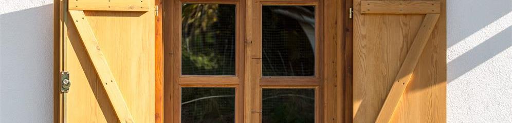 Ventanas de madera en provincia Lugo