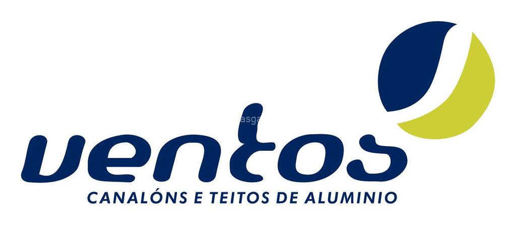 logotipo Ventos Canalóns e Teitos de Aluminio
