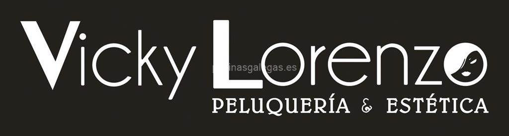 logotipo Vicky Lorenzo Peluquería