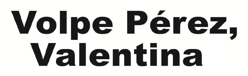 logotipo Volpe Pérez, Valentina